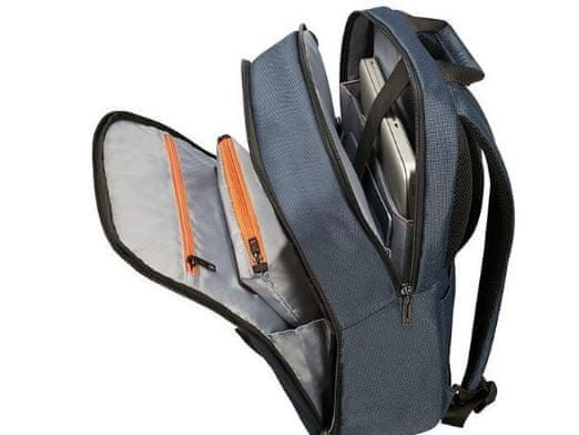 brašna na notebook Samsonite Network 3 LAPTOP backpack 15.6 Space Blue CC8*01005 vnitřní polstrovaná kapsa