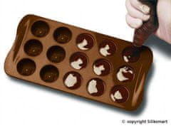 Silikomart Silikonová forma na čokoládu – sušenky 