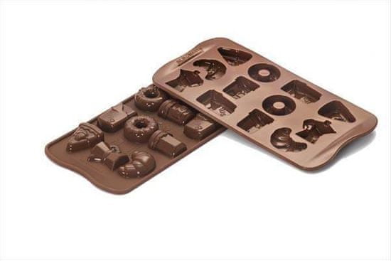 Silikomart Silikonová forma na čokoládu – snídaně
