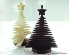 Silikomart Silikonová forma na čokoládu – 3D vánoční strom 