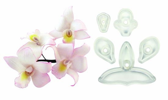 JEM Sada 5ks vykrajovátek – orchidej Singapour - PME
