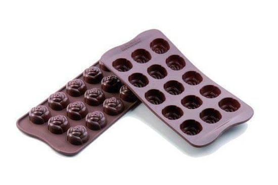 Silikomart Silikonová forma na čokoládu – růžičky