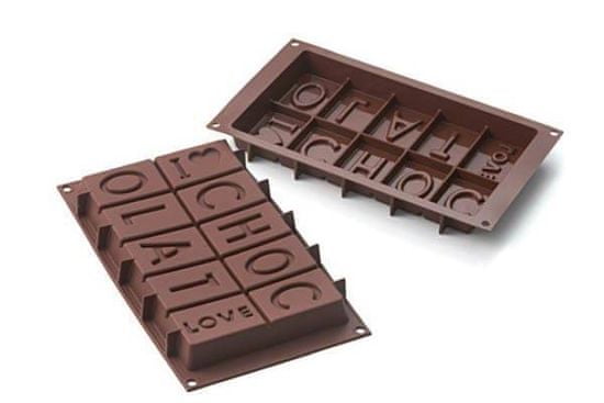 Silikomart Silikonová forma na čokoládu I LOVE CHOCOLATE