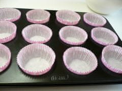 House of Marie Košíčky na muffiny 50ks růžové s bílými puntíky 