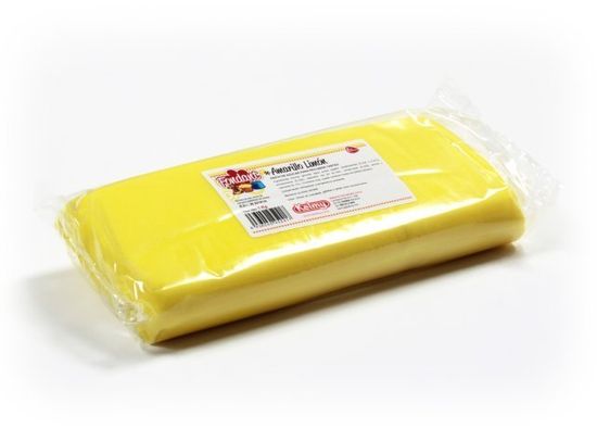 Kelmy Potahovací hmota 1 Kg - citrónově žlutá