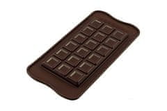 Silikomart Silikonová forma na čokoládu – zdobená čoko tabulka 