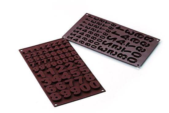 Silikomart Silikonová forma na čokoládu čísla