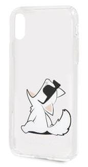 Karl Lagerfeld Fun Choupette No Rope Hard Case pro iPhone X/XS KLHCPXCFNRC