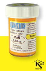PME PME gelová barva - zářivě žlutá 