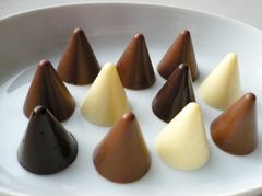 Silikonová forma na čokoládu – kornoutky 