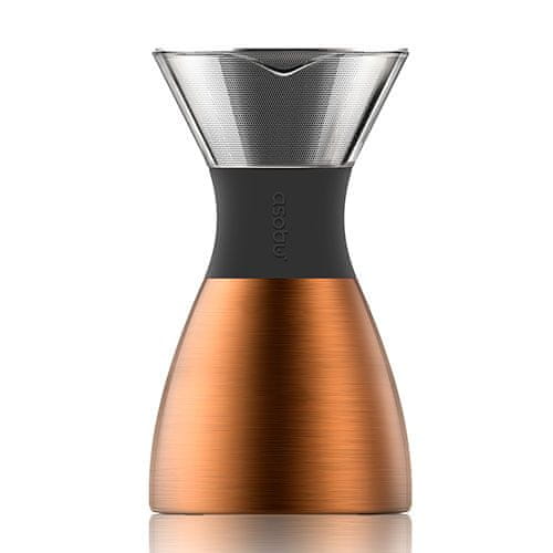 Asobu Pour Over elegantní přenosný kávovar - měděný