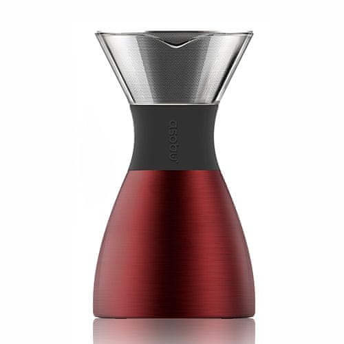 Asobu Pour Over elegantní přenosný kávovar - červený