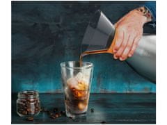 Asobu Pour Over elegantní přenosný kávovar - stříbrný
