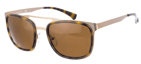 Calvin Klein pánské hnědé sluneční brýle