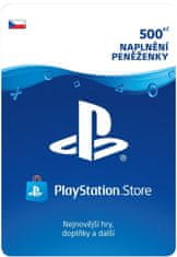 Sony PlayStation Store - Naplnění peněženky 500 Kč