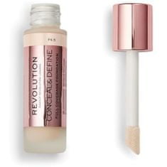 Makeup Revolution Krycí make-up s aplikátorem Conceal & Define (Makeup Conceal and Define) 23 ml (Odstín F7)