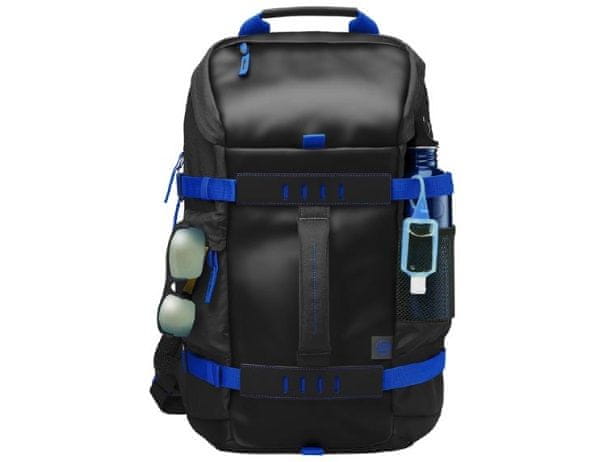 batoh na notebook HP 15.6 Odyssey BlkBlue Backpack Y5Y50AA členité kapsy