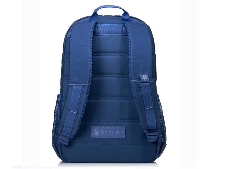 batoh na notebook HP 15.6 Active Backpack (Navy Blue / Yellow) 1LU24AA priedušné ramenné popruhy polstrovaný chrbát batohu