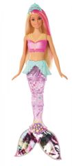 Mattel Barbie Svítící mořská panna s pohyblivým ocasem - běloška - rozbaleno