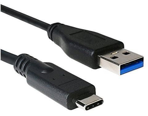 C-Tech Kabel USB 3.0 AM na Type-C (AM/CM), 1 m, černý CB-USB3C-10B