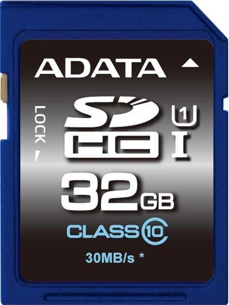 Adata SDHC Premier 32GB UHS-I (ASDH32GUICL10-R) - zánovní