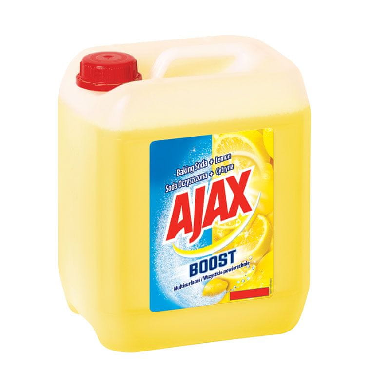Levně AJAX univerzální čistící prostředek Boost Baking Soda & Lemon 5 l