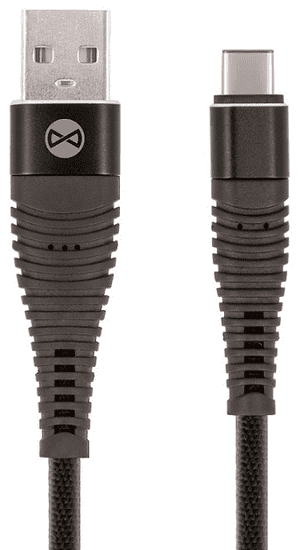 Forever Datový kabel USB-C, černý GSM036396