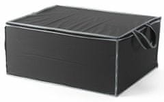 Compactor Textilní úložný box na 2 peřiny, černý