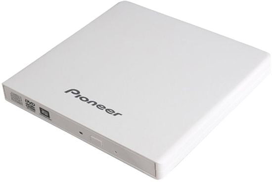 Pioneer Externí Slim DVD vypalovačka - bílá (DVR-XU01TW)