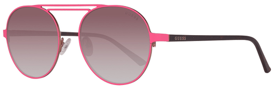 Guess dámské růžové sluneční brýle
