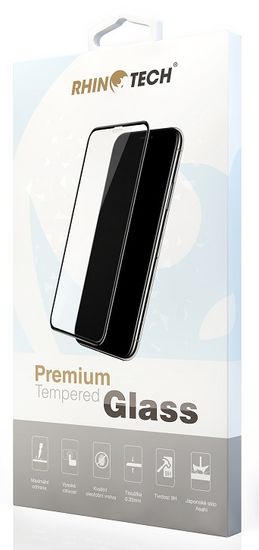 RhinoTech 2 Tvrzené ochranné 2,5D sklo pro Huawei P Smart Plus (Full Glue) Black RT117