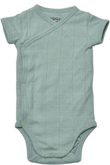 Lodger Romper Fold Over Solid Feather