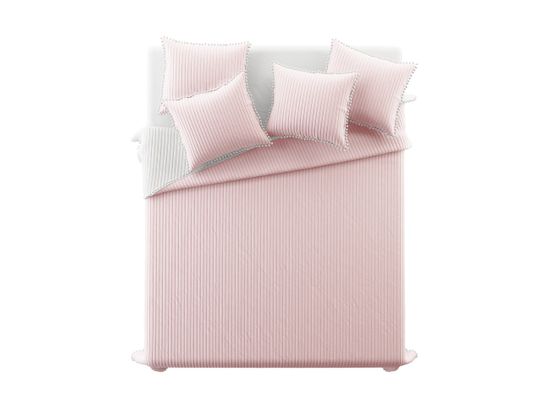 My Best Home Přehoz na postel PERLA růžová 220 x 240 cm