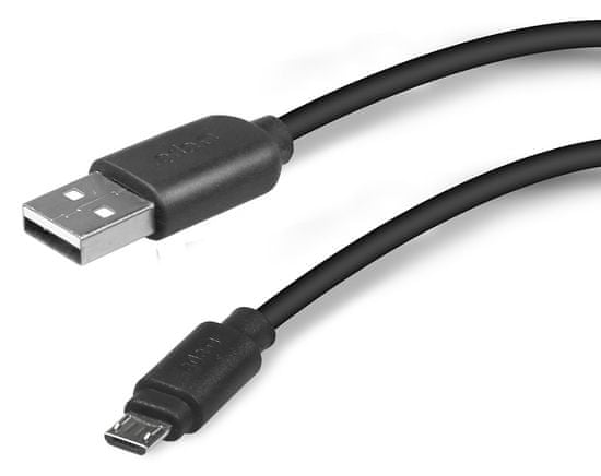 SBS Kabel USB/microUSB 1 m, černý