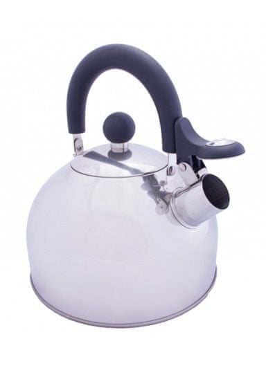 Levně Vango 1.6L Stainless Steel kettle with folding handle