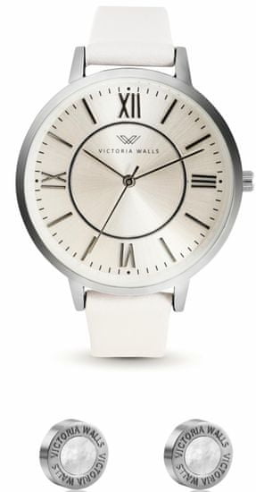 Victoria Walls NY Dámské hodinky s náušnicemi VWS017 - použité