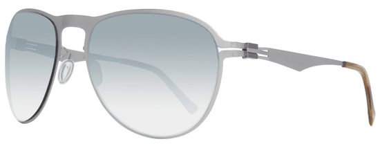 GTI unisex stříbrné sluneční brýle