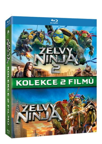 Želvy Ninja - Kolekce 1+2 (2BD)
