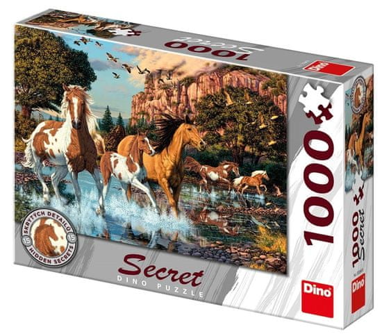 Dino Koně Secret collection 1000 dílků