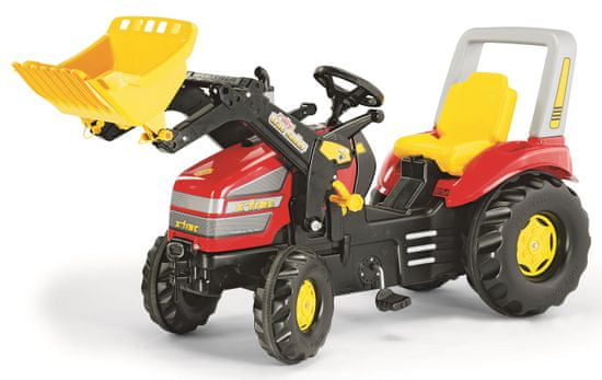 Rolly Toys Šlapací traktor X-Track s nakladačem