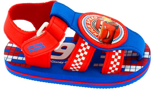 Disney by Arnetta Chlapecké sandále Cars, červená, vel. 23 - použité