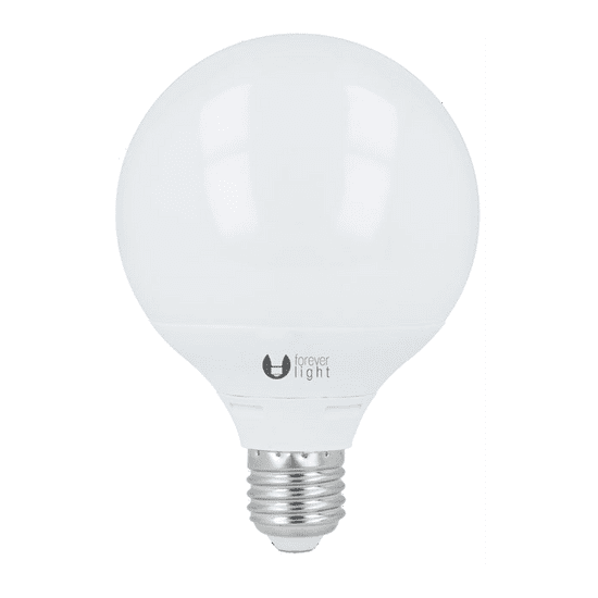 Forever LED žárovka G95 E27 12W teplá bílá