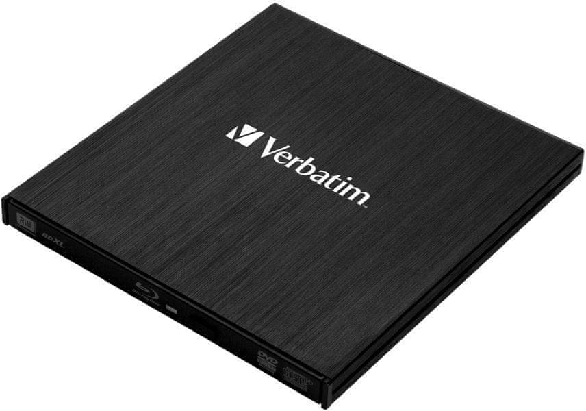 Verbatim Blu-ray Slimline USB, černá (43890)
