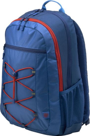 HP 15,6 Active Backpack 1MR61AA, modrá/červená