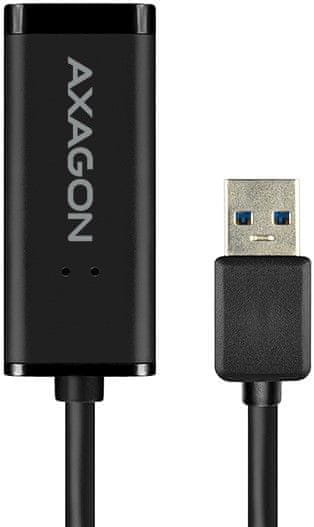 AXAGON ADE-SR, USB 3.0 Type-A externí Gigabit Ethernet adaptér - použité