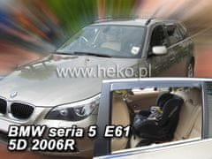 HEKO Ofuky oken BMW 5er 2003-2010 (4 díly, E61, combi)