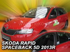 HEKO Ofuky oken Škoda Rapid 2012-2019 (4 díly, spaceback)
