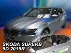 HEKO Ofuky oken Škoda Superb III. 2015-2023 (4 díly, liftback)