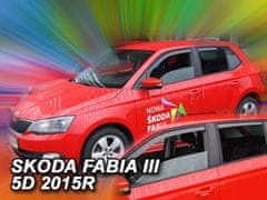 HEKO Ofuky oken Škoda Fabia III. 2014-2021 (přední)