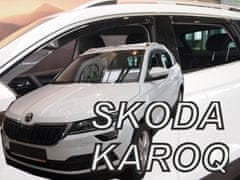 HEKO Ofuky oken Škoda Karoq 2017- (4 díly)